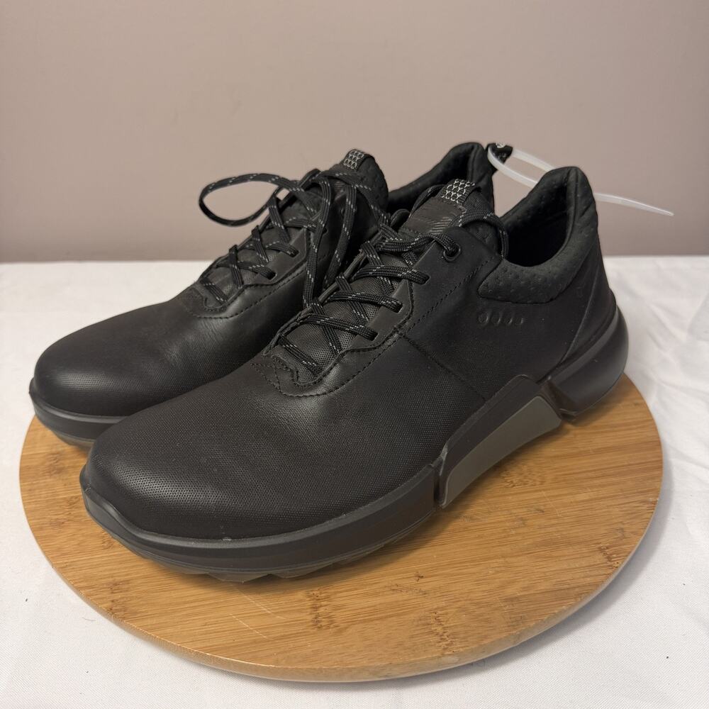 ECCO Golf Shoes Mens 10.5 Extra Width Biom Black Gore-Tex GTX Hybrid
